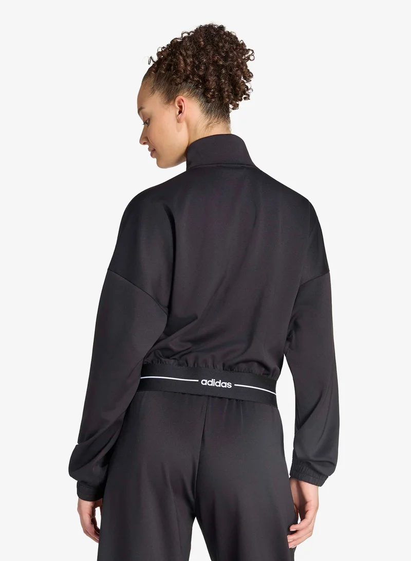 Adidas Hyperglam Cropped Track Top