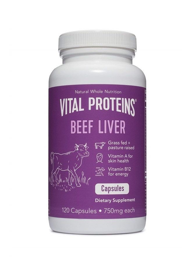 Grass-Fed Desiccated Beef Liver Pills - (120 Capsules, 750mg Each) - pzsku/ZC8C2F948AB51791E5983Z/45/_/1689271065/fed2a2d3-18df-4be5-95a5-bc6cfb056dc1