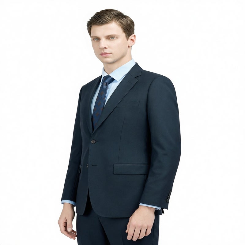 Women's Blazer Suit Set Machine Washable Wool Office Workwear - Image 2