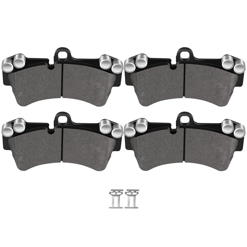 SCITOO D1014 Front SemiMetal Brake Pads Sets Fit For Audi Q7 20072015For Porsche Cayenne 20032006 20082010For Volkswagen For Touareg 20042010