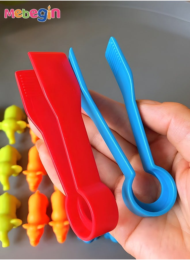 MEBEGIN Early Education Cognitive Toys,Children's Counting Animal Sorting Montessori Toys for  Boys Girls,Fine Motor Skill Preschool Educational Learning Activities Gifts Sensory Toys for Kids  - Image 5
