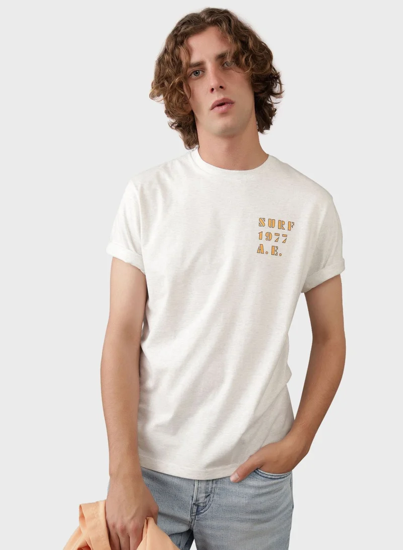 American Eagle Graphic Crew Neck T-Shirt