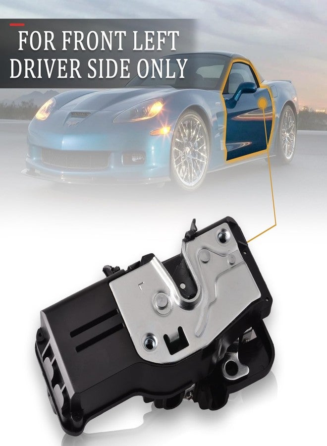 Predep Front Left Driver Side Door Lock Latch Actuator Compatible for 2005-2013 Chevrolet Corvette C6 2004-2009 Cadillac XLR Replace 88956758 - Image 5