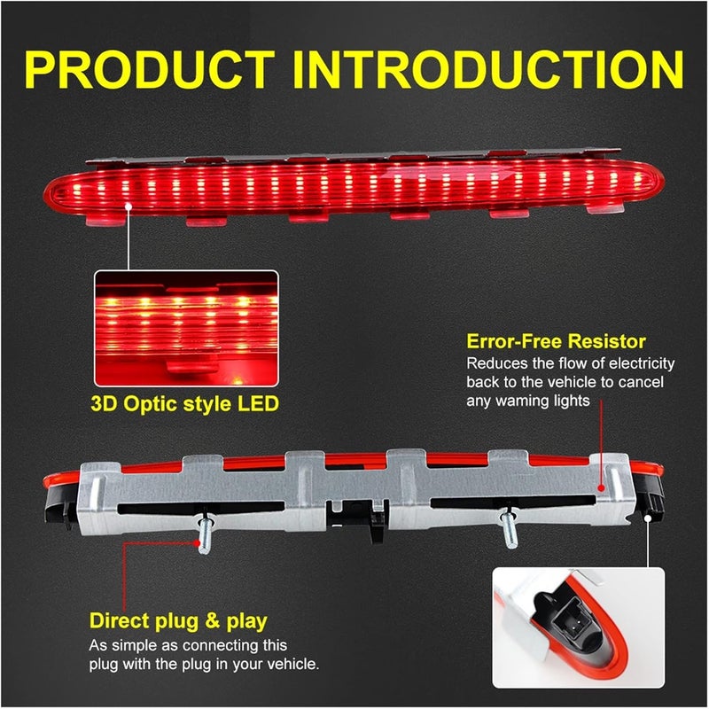 QASULER LED Third Brake Light for Mercedes-Benz - Image 4