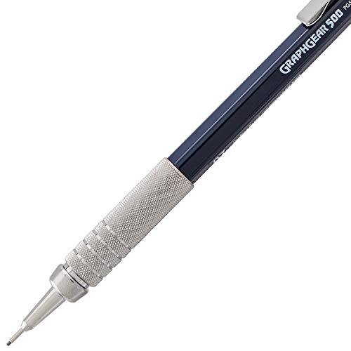 Pentel Graph Gear 500 Automatic Drafting Pencil, 0.7mm, Blue Barrel, 1 Pack (PG527BP) - Image 4