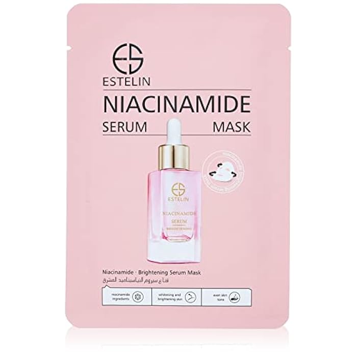 ESTELIN Brightening Niacinamide Serum Mask 25ml - Image 1