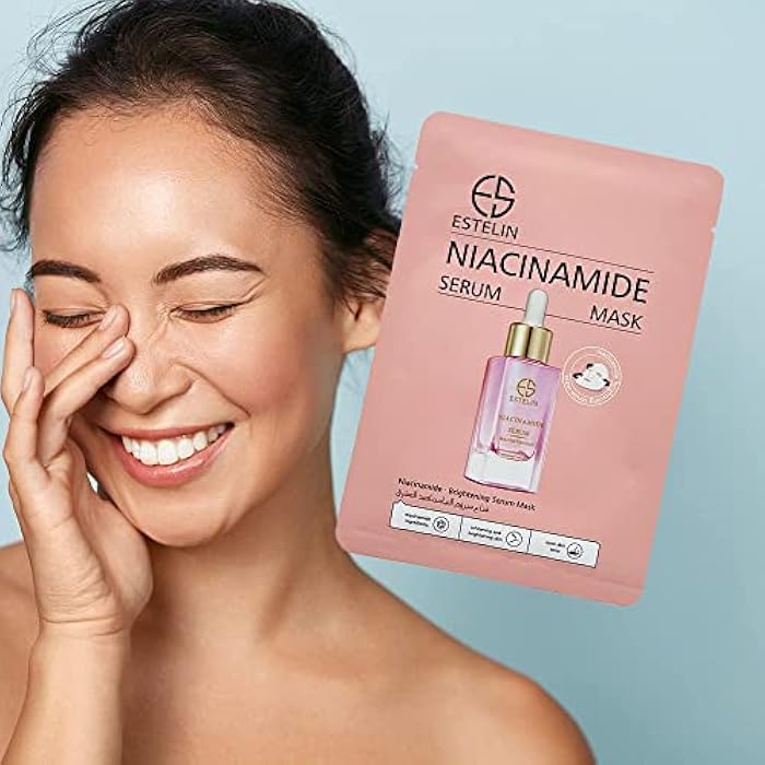 ESTELIN Brightening Niacinamide Serum Mask 25ml - Image 4