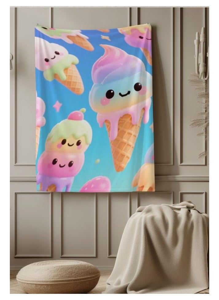 general Flannel thin blanket (warm and comfortable, suitable for sleep, gaming, dust removal and sandproof) 150cm*200cm - 223 - Image 5