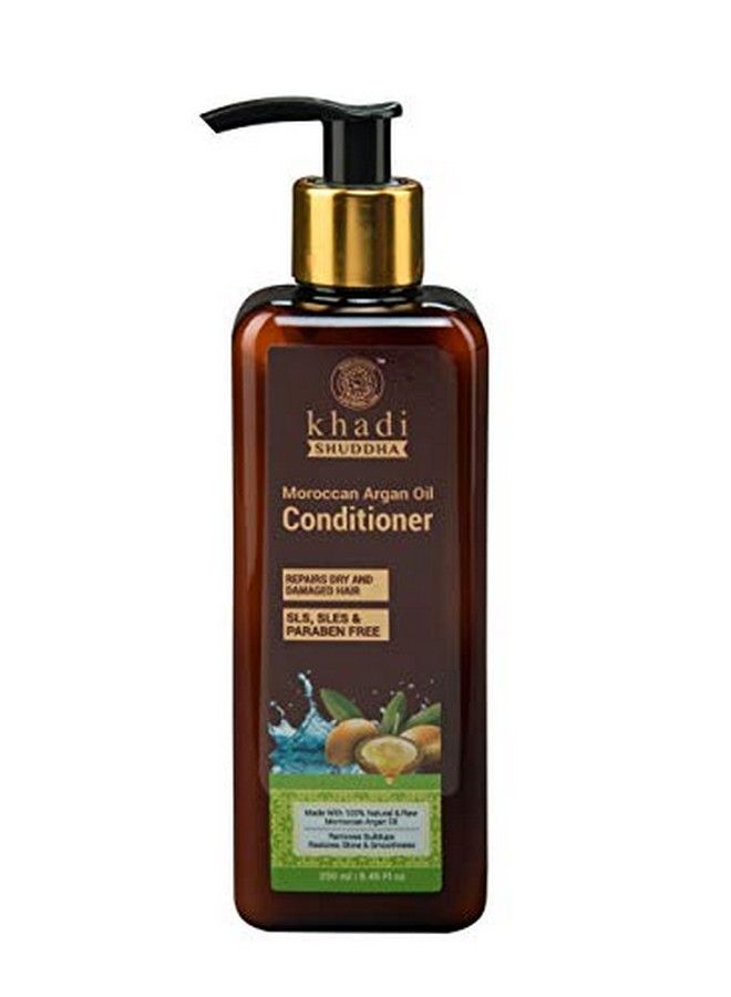 Khadi Shuddha Moroccan Argan Oil Conditioner 250 Ml - Image 2