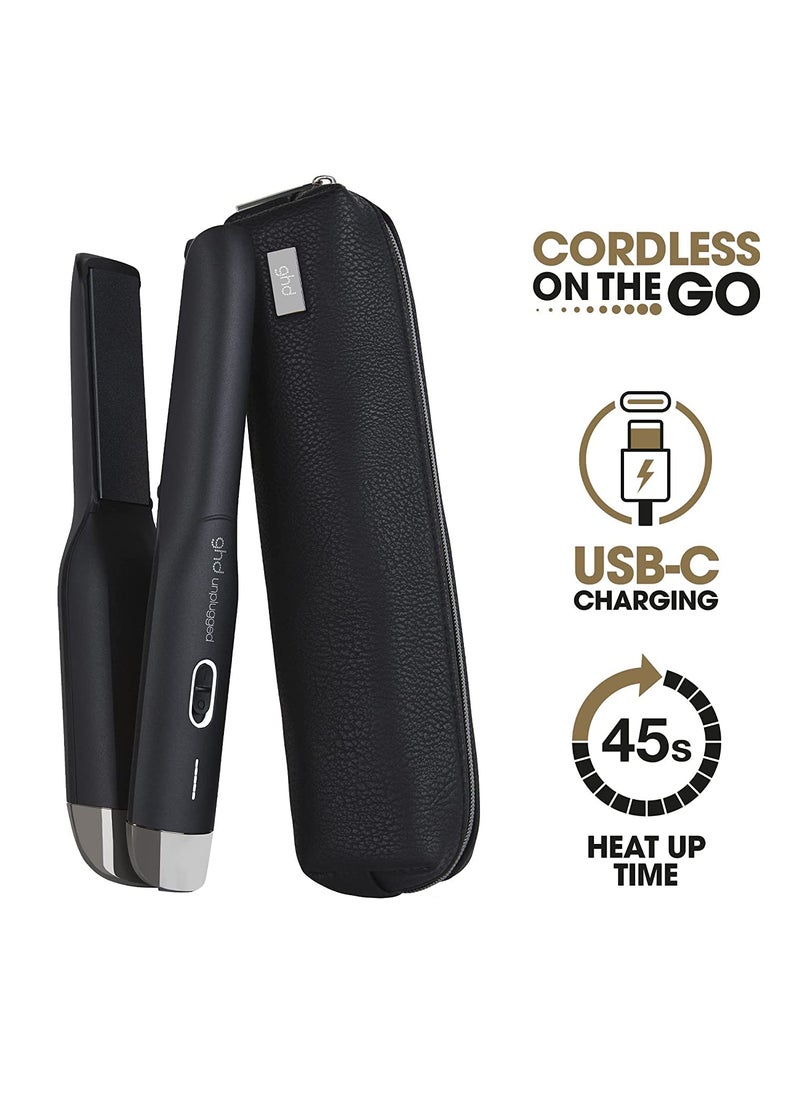 ghd ghd Unplugged Styler  1 Cordless Flat Iron Hair Straightener Professional Travel Straightening Iron with HeatResistant Case USBC Charging for 20Minutes of Use  - Image 5