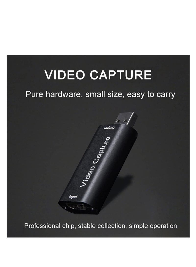 HDMI Video Capture Card USB 2.0 1080P 1920 × 1080 @ 30Hz No Driver Video Recording Card Capture Card HDMI USB Adapter Recording Device USB Game Capture Card... - Image 4
