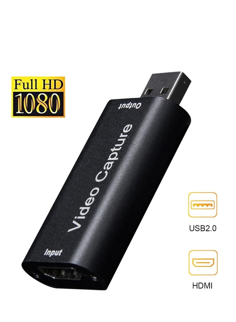 HDMI Video Capture Card USB 2.0 1080P 1920 × 1080 @ 30Hz No Driver Video Recording Card Capture Card HDMI USB Adapter Recording Device USB Game Capture Card... - Image 5