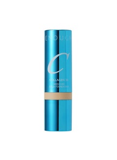 ENOUGH ENOUGH Collagen 3X Moisture Stick Foundation with Brush Full Coverage Tinted Sunscreen for Face LongLasting Korean Makeup Perfect inted oisturizer with SPF 50 13N Light Beige 049 oz  14g 