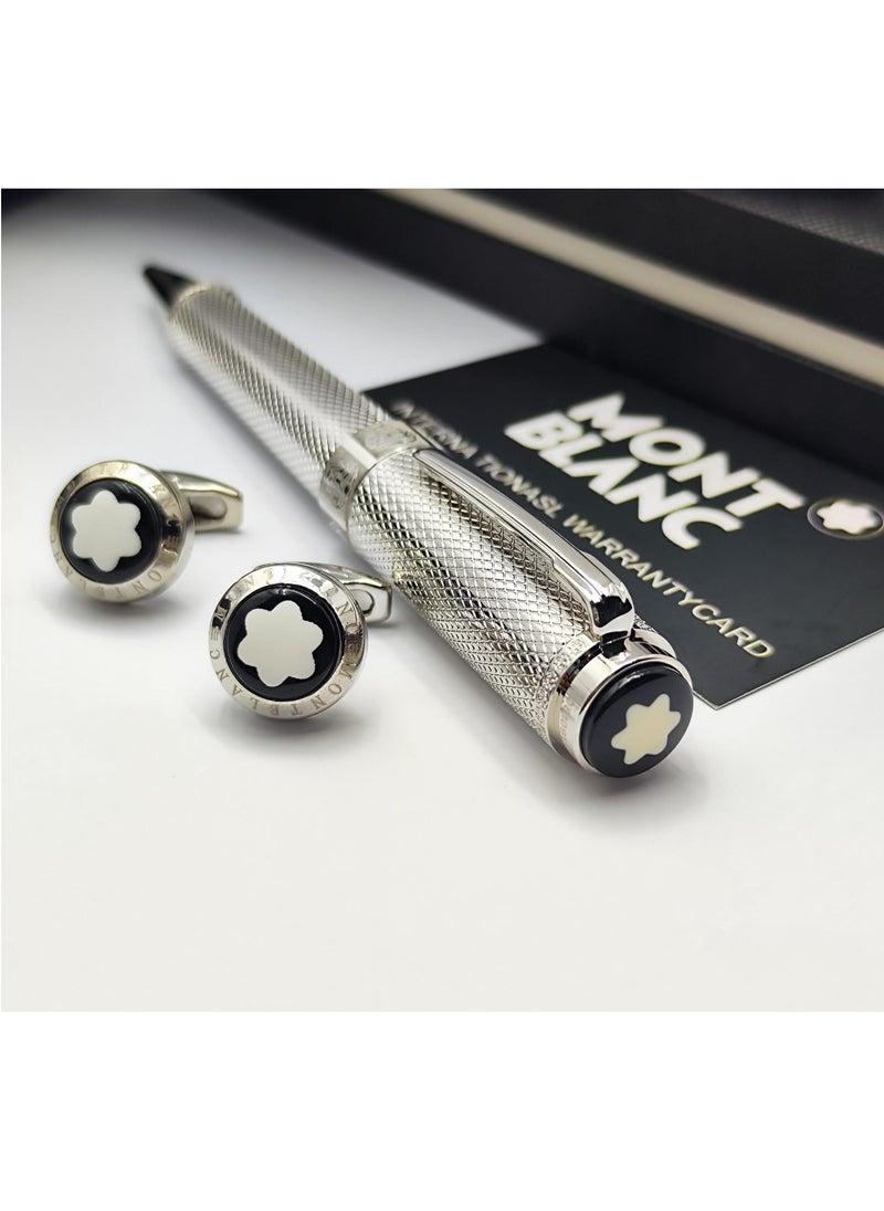 Mont Blanc Mont Blanc pen and cufflink  Estelle Estelle  New latest version  Mont Blanc   💎 ⚡️First class 