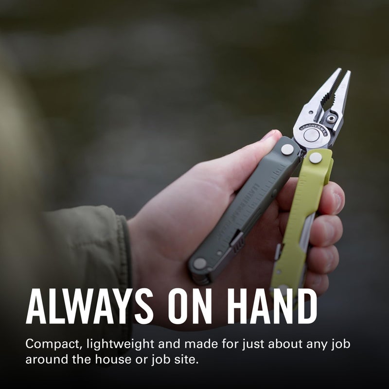 LEATHERMAN, Rebar Multitool with Premium Replaceable Wire Cutters and Saw, Mossy Slate - Image 5