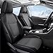 TTX LIGHTING Custom Fit Seat Covers for Toyota Corolla Cross LLEXLE 2022 2023 2024 2025 2026 Not for Hybrid Faux Leather Full Set Corolla Cross Car Seat Covers BlackGrey - Image 2