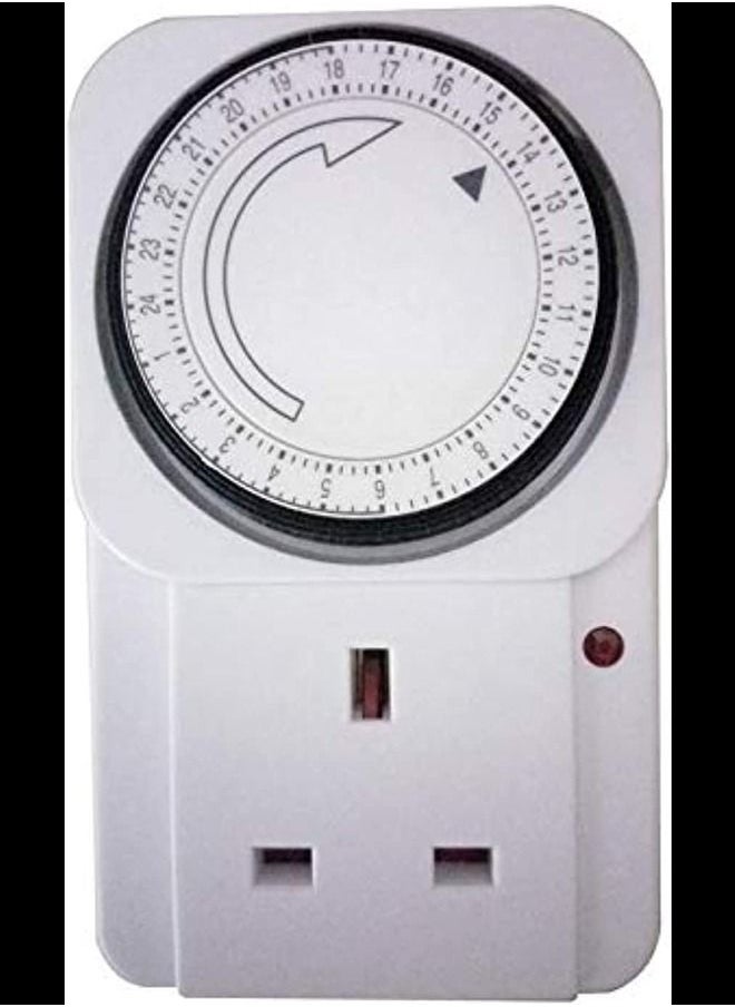 ABBASALI 24 Hour Programme Plug In Timer  - Image 1