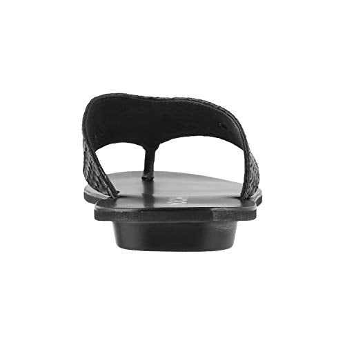 Mochi Men's Black Faux Leather Stylish Sandals UK/9 EU/43 (16-9102) - Image 3