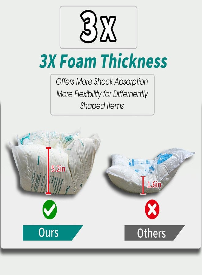 ICLAP 8 Pcs Expanding Packing Foam, ICLAP Expanding Foam Packaging for PC, Fragile & Irregular Valuables Items, Electronics, Ceramics. Foam for Shipping & Moving, 14”x16” - Image 3