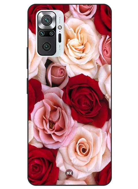 Protective Printed Mobile Flower Print Wave Custom Phone Case For Xiaomi Redmi Note 10 Pro