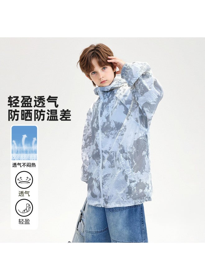Bumblebee Boys' Summer Jacket New Arrival Sun Protection Trendy Lightweight Outerwear Stylish Cool & Simple - Image 2