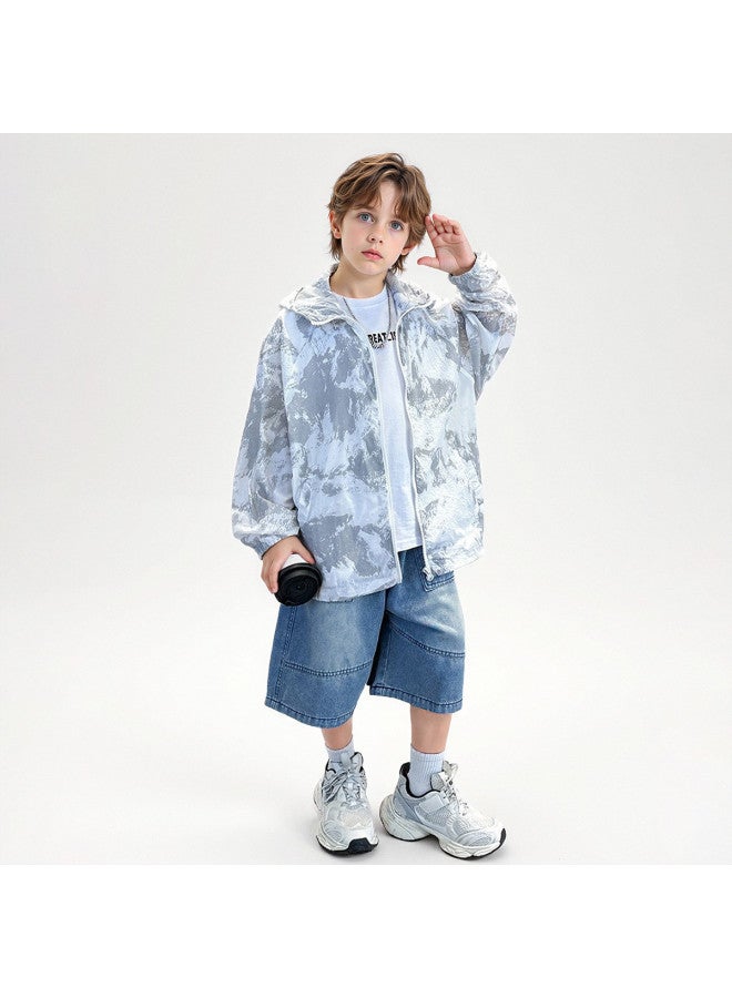 Bumblebee Boys' Summer Jacket New Arrival Sun Protection Trendy Lightweight Outerwear Stylish Cool & Simple - Image 4