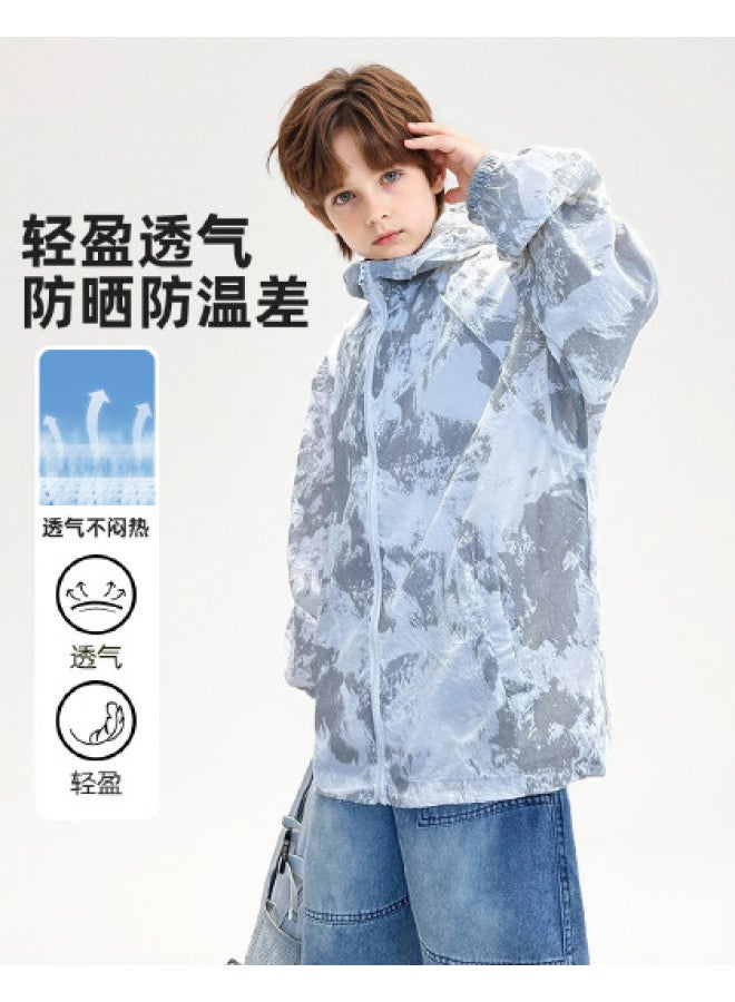 Bumblebee Boys' Summer Jacket New Arrival Sun Protection Trendy Lightweight Outerwear Stylish Cool & Simple - Image 1
