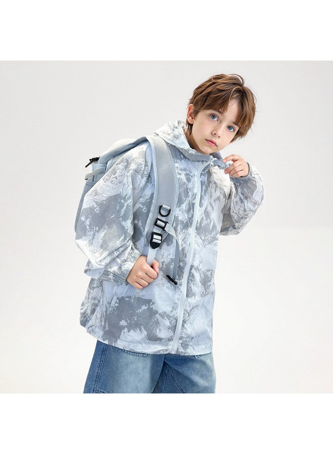 Bumblebee Boys' Summer Jacket New Arrival Sun Protection Trendy Lightweight Outerwear Stylish Cool & Simple - Image 3