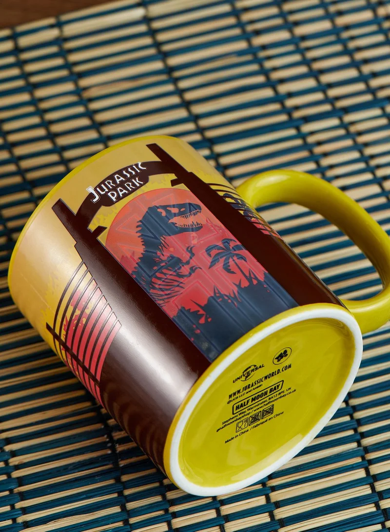 Half Moon Bay Jurassic Park Heat Change Mug