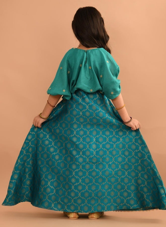 LILPICKS طقم ليهنغا تشولي أنيق  - Image 4