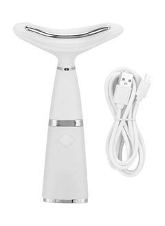 SYOSI Neck Anti Wrinkles Massager, 45 Heat Vibration Skin Lifting Tightening Device, for Neck Care Lifts and Tightens Sagging Skin, Neck Face Massager, Portable Face Sculpting Tool, Double Chin Reducer  - Image 2