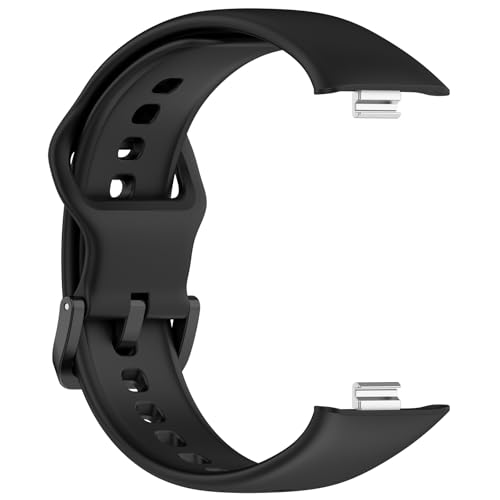 Wisely Adjustable Silicon Band Strap for Redmi Watch Move Straps Watch Silicone Replacement Band Bracelet, Grey - Image 4