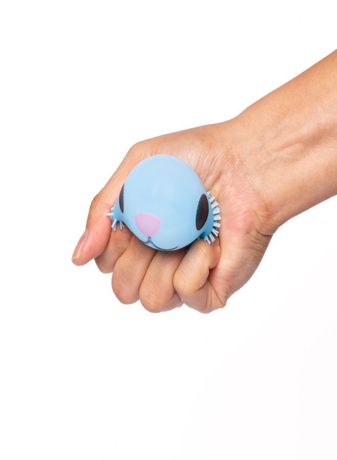 Cool Things Corp Light Up Squishy Puffer Toys for Kids, 4-Pack Bop-to-Glow Sensory Squishies, Soft Spiky Stress Relief Fidget Toys for Party Favors, Classroom Prizes, Goodie Bags & Basket Stuffers - Image 3