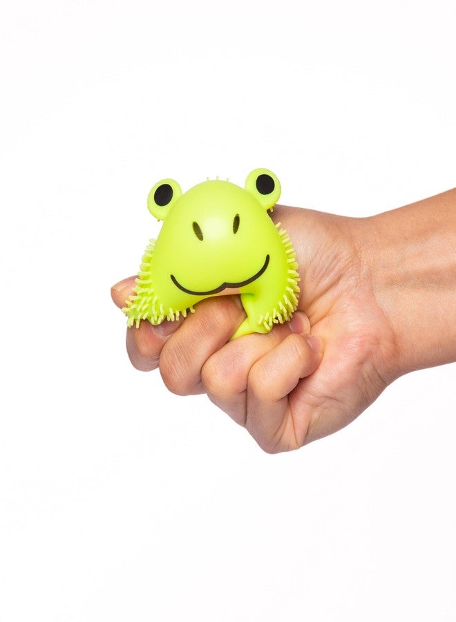 Cool Things Corp Light Up Squishy Puffer Toys for Kids, 4-Pack Bop-to-Glow Sensory Squishies, Soft Spiky Stress Relief Fidget Toys for Party Favors, Classroom Prizes, Goodie Bags & Basket Stuffers - Image 4