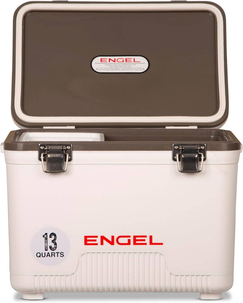 Engel 13qt Leak-Proof, Air Tight, Drybox Cooler and Small Hard Shell Lunchbox for Men and Women - Image 1