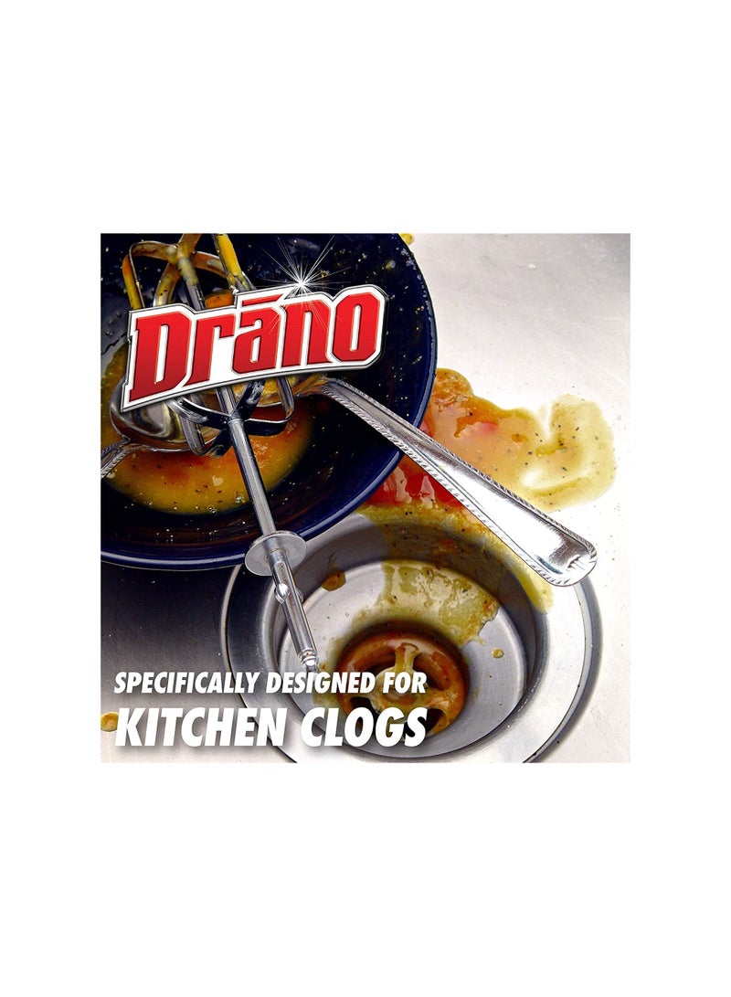 Drano Drain Clog Remover and Cleaner 17.6 oz - Image 3