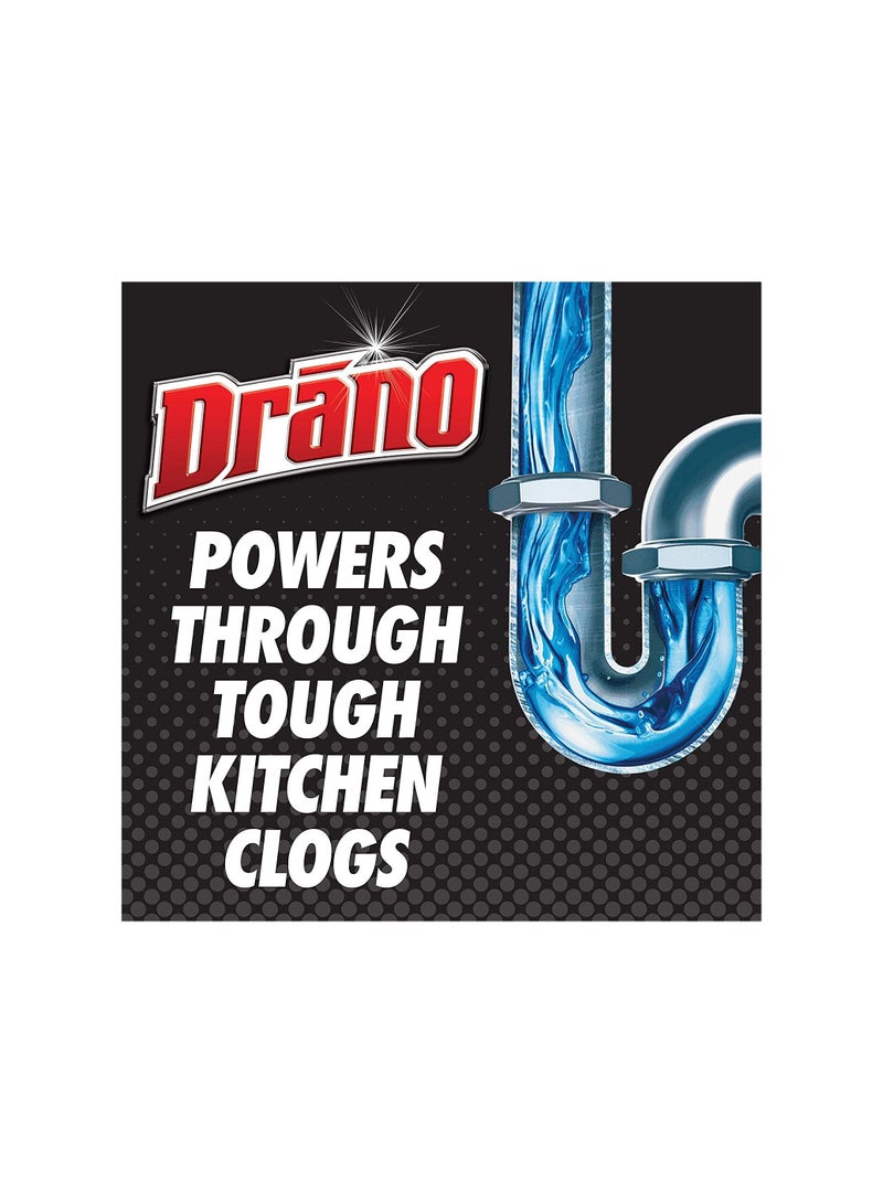 Drano Drain Clog Remover and Cleaner 17.6 oz - Image 2