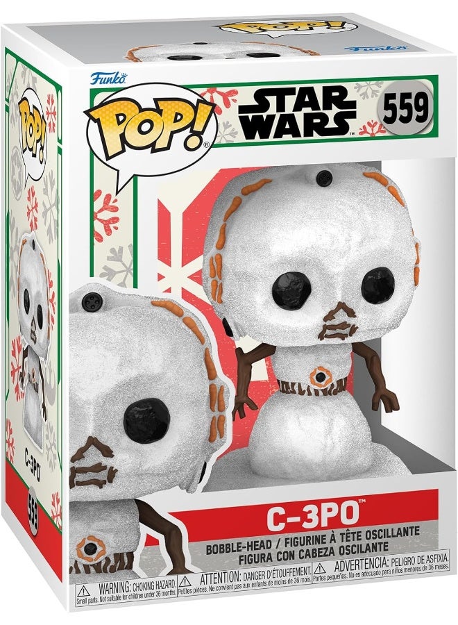 Funko POP Star Wars: Holiday- C-3PO (SNWMN) - Image 1
