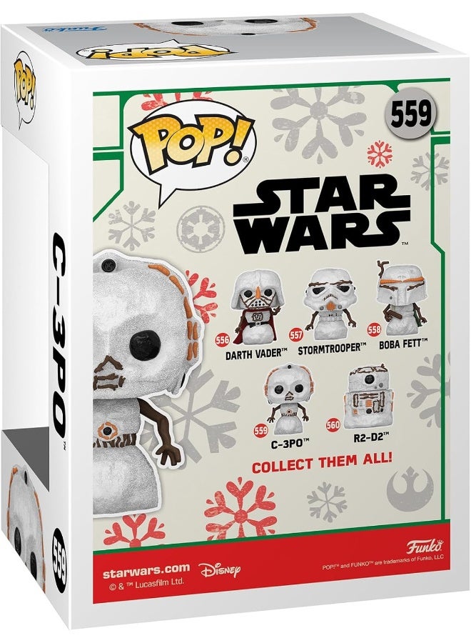 Funko POP Star Wars: Holiday- C-3PO (SNWMN) - Image 3