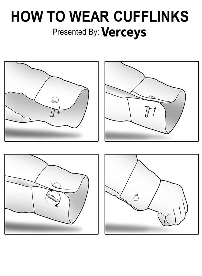 Verceys® Men's Fashion Luxurious Shirts Cufflinks - Image 4