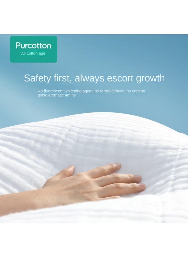 purcotton Recommended By Guo Jingjing】100% Six-layer Gauze Towel, Soft And Absorbent, Newborn Bath Swaddle - Image 4