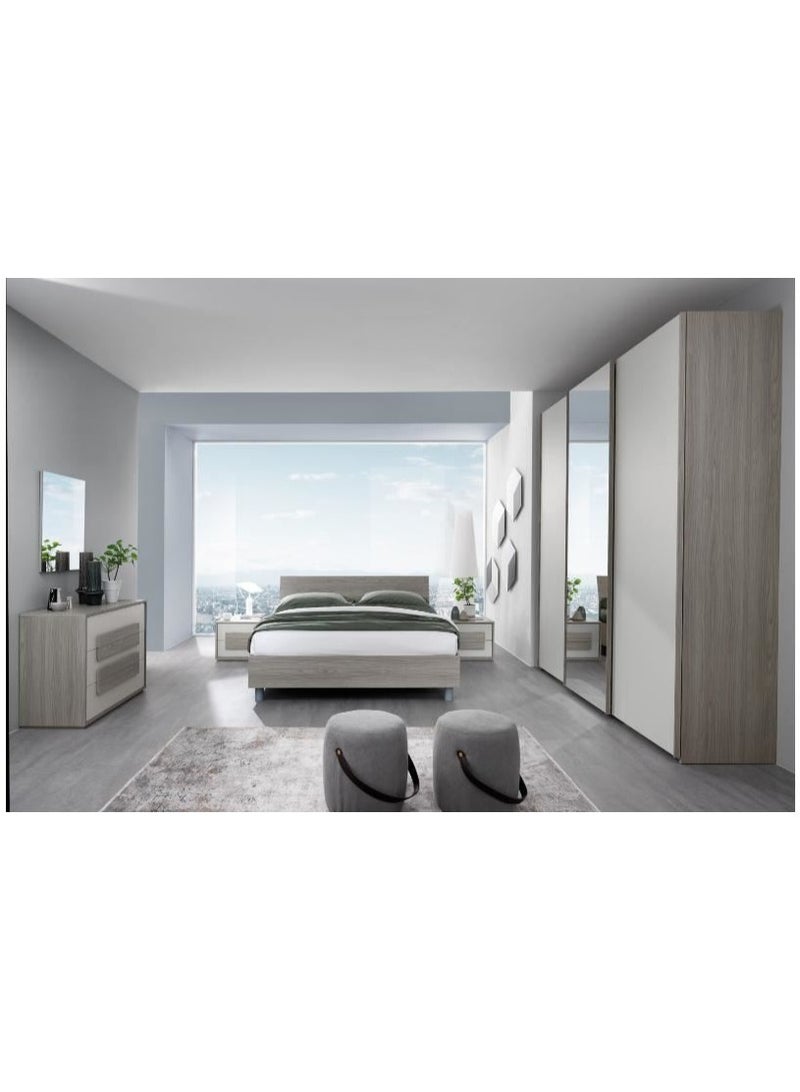 Mardod Saudi Bedroom With Wardrobe Made of Thai MDF Wood MS_BR_0012