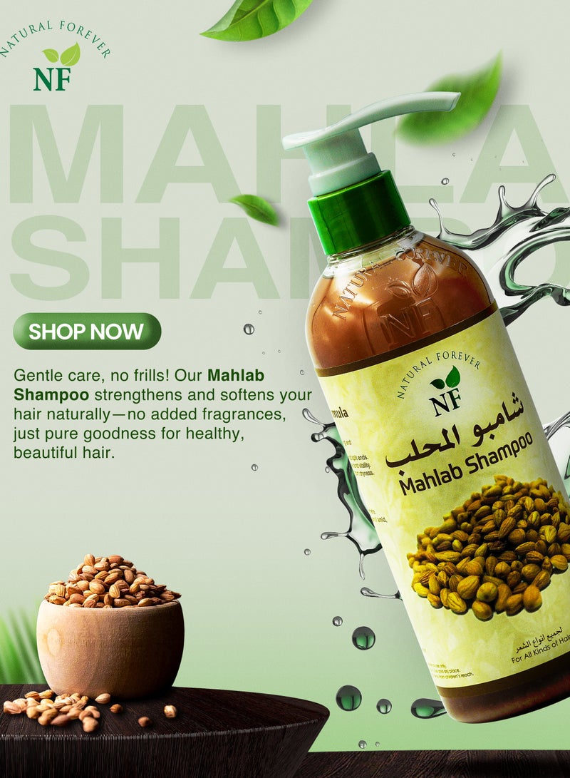 ناتشورال فوريفر شامبو المحلبل 500 مل - Image 2