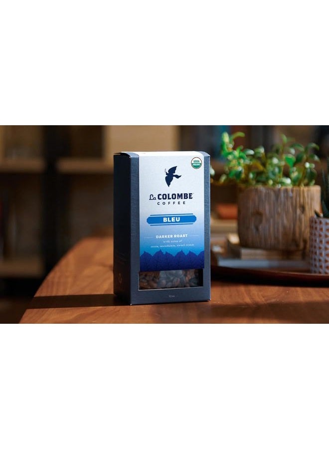 La Colombe قهوة حبوب كاملة محمصة داكنة بليو - 12 أونصة، 1 عبوة - نكهات من الكاكاو، مكاديميا وكريمة حلوة مع حبوب من هندوراس، نيكاراغوا وبيرو - Image 3