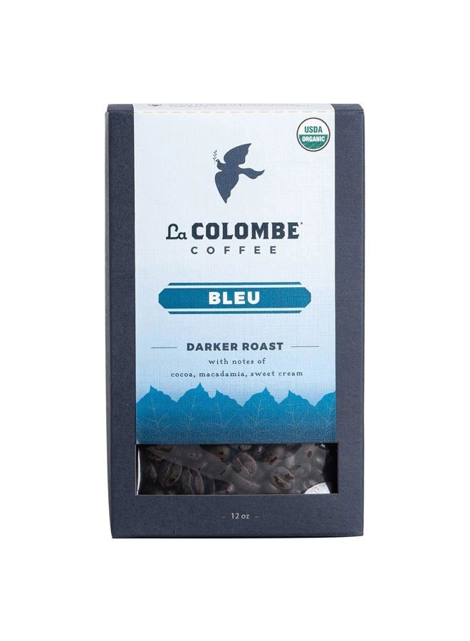 La Colombe قهوة حبوب كاملة محمصة داكنة بليو - 12 أونصة، 1 عبوة - نكهات من الكاكاو، مكاديميا وكريمة حلوة مع حبوب من هندوراس، نيكاراغوا وبيرو - Image 1