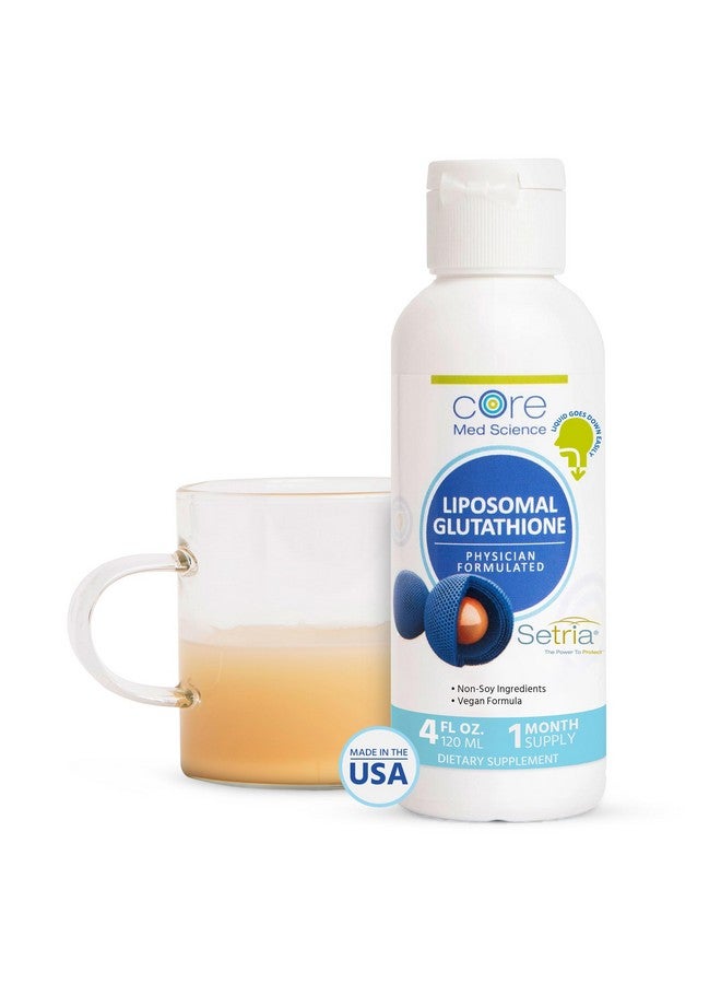 core med science liposomal glutathione liquid Core Med Science Core Med Science Liposomal Glutathione Liquid Supplement  (500mg, 4 Fl Oz) - Pure Reduced Setria with Phospholipid Complex
