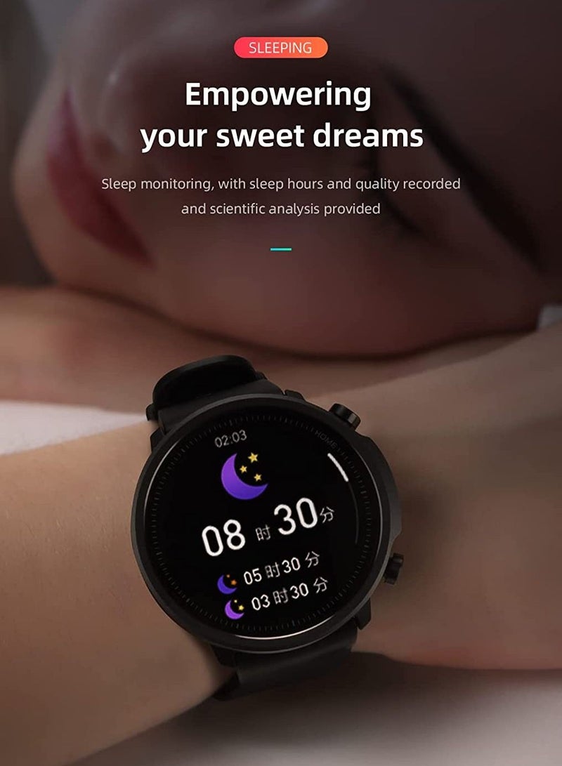 Mibro A1 Smart Watch Bluetooth Call Watch With 1.28inch AMOLED HD Display Health Tracking & 20 Sport Modes 5 ATM Waterproof Bluetooth 5.0 - Tarnish - Image 4