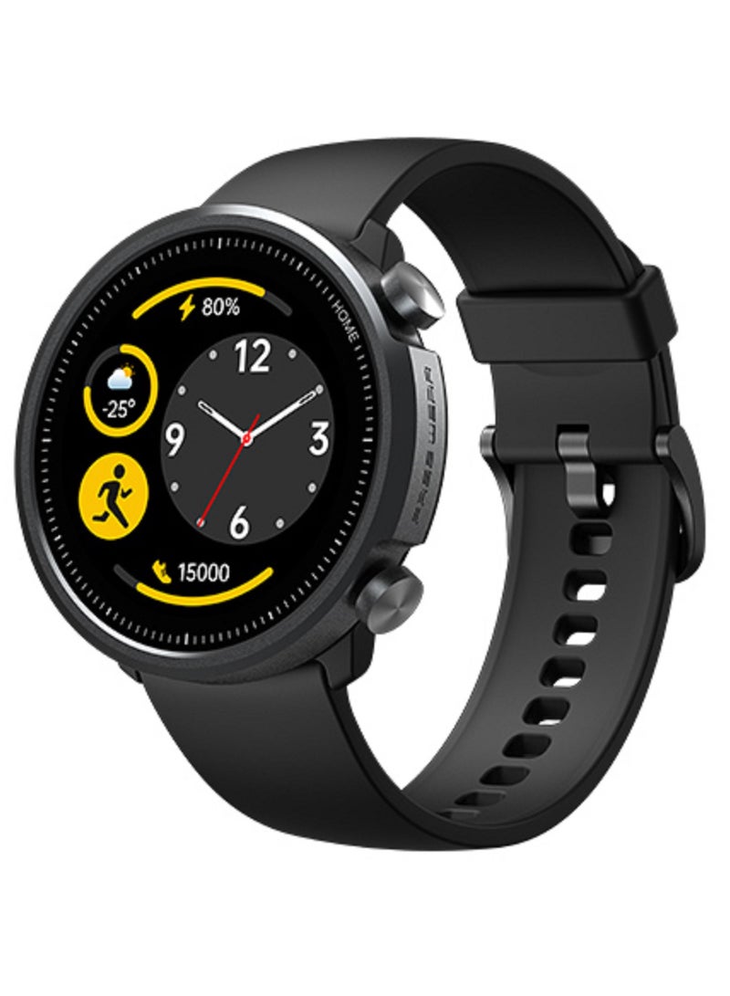 Mibro A1 Smart Watch Bluetooth Call Watch With 1.28inch AMOLED HD Display Health Tracking & 20 Sport Modes 5 ATM Waterproof Bluetooth 5.0 - Tarnish - Image 1