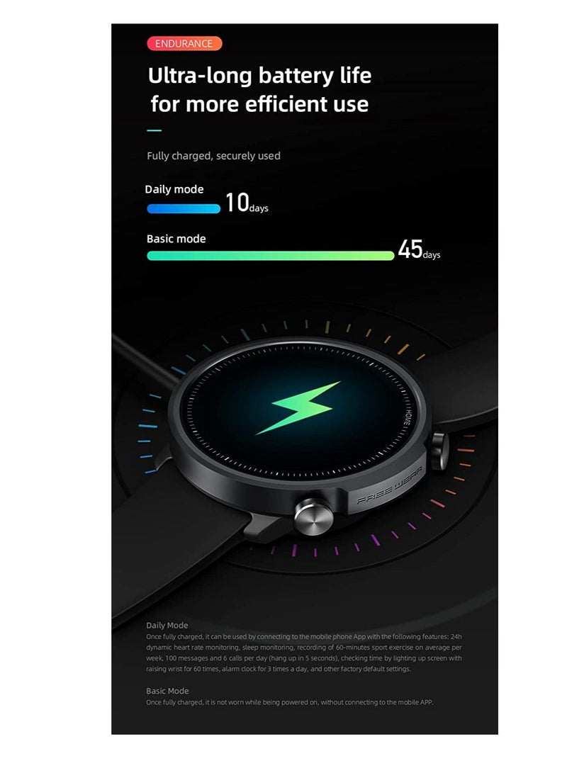 Mibro A1 Smart Watch Bluetooth Call Watch With 1.28inch AMOLED HD Display Health Tracking & 20 Sport Modes 5 ATM Waterproof Bluetooth 5.0 - Tarnish - Image 3