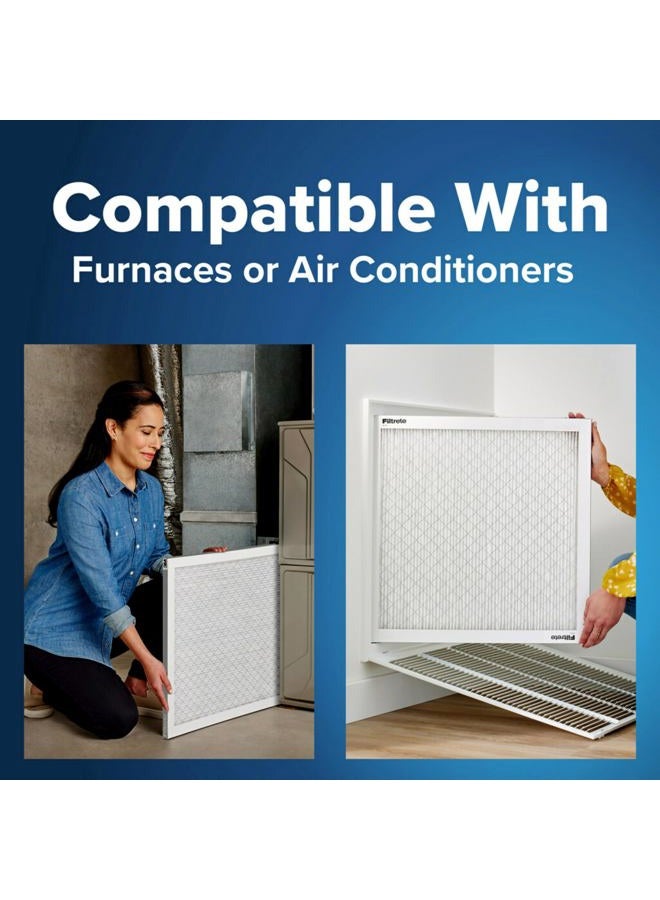 FILTRETE 10x20x1, AC Furnace Air Filter, MPR 300, Clean Living Basic Dust, 6-Pack (exact dimensions 9.81 x 19.81 x 0.81) - Image 5